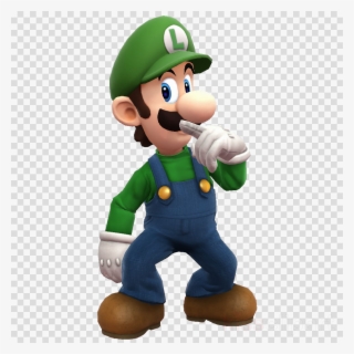 Download Luigi Super Smash Bros Png Clipart Mario & - 2d And 3d Cartoons