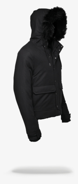 Sprayground- Solid Black Chopper Jacket Outerwear - Outerwear
