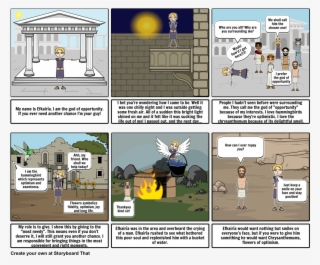 Myron S Greek God - Cartoon
