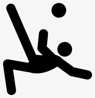 Football Player Kicking Ball Upward Comments - Football Players Icon Png