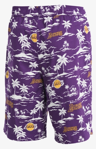 Los Angeles Lakers El West Shorts - Logos And Uniforms Of The Los Angeles Lakers