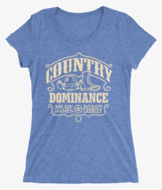 Bobby Lashley & Mickie James Mmc "country Dominance" - Puerto Rico Shirt - Women Shirt - Puerto Rico Strong