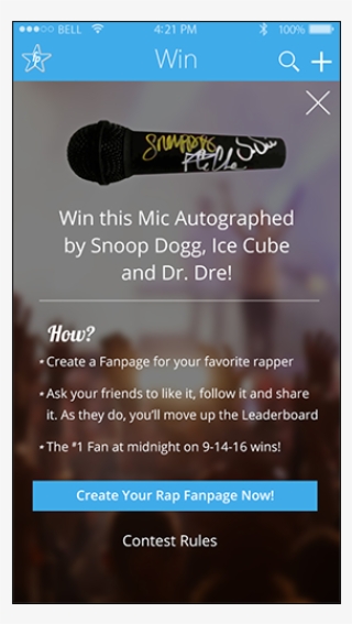 Create A Rap Fanpage On Fanpage - Headphones