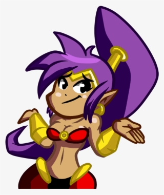 Half-genie Hero Shantae And The Pirate's Curse The - Shantae Face Transparent
