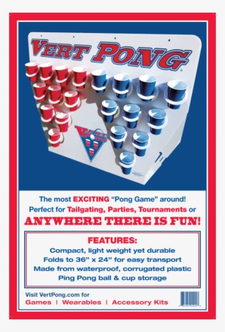 Get Yours Today - Vert Pong (vertical Beer Pong On Steroids!) Faster