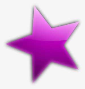 Purple Star Flower Clipart - Clip Art Purple Stars