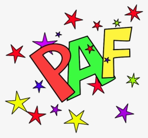 Red, Green, Blue, Yellow, Fight, Cartoon, Purple, Stars - Paf Png