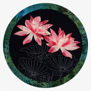 Lotus Art Quilt