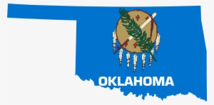 Oklahoma State Flag Map
