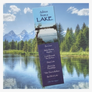 Advice From A Lake Bookmark