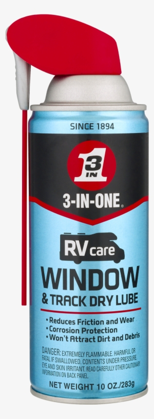3 In One Rvcare Window & Track Dry Lube 12009