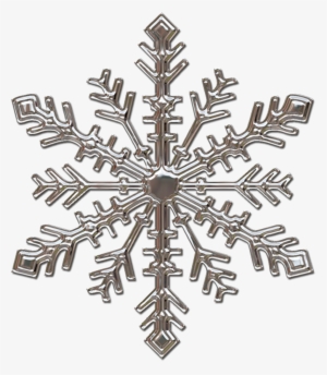 Hey Guys In The East,take Pictures Of The Storm Coming - Silver Snowflake Png Transparent