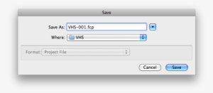 Final Cut Pro Save Vhs Project - Mac