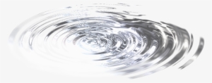 Png Клипарт Вода Water Ripple Effect Png - Water Drop Ripple Hd Png
