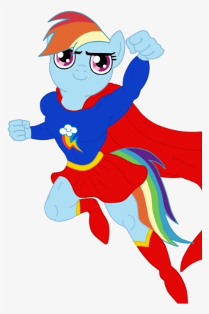 Rainbow Dash Supergirl
