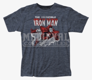 Iron Man Flying T-shirt - Beevis And Butthead Shirt