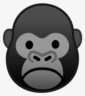 Banner Freeuse Download Icon Noto Emoji Animals Nature - Gorilla Icon