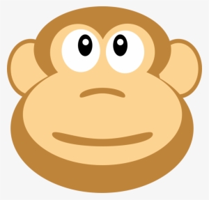 Gorilla Primate Ape Chimpanzee Monkey - Monkey Head Clipart