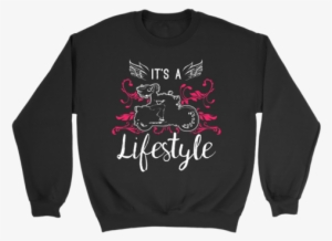 Pink It's A Lifestyle Unisex Sweatshirt-crewneck - Illusion X Unisex Sweatshirt, Sweatshirt, Unisex Sweatshirt,