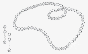 Jewelry Clipart Beautiful Necklace - Bracelet Png Clip Art