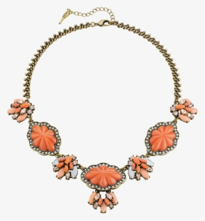 Coral Ensemble - Isabel Seascape Coral Limited Edition Collar Necklace