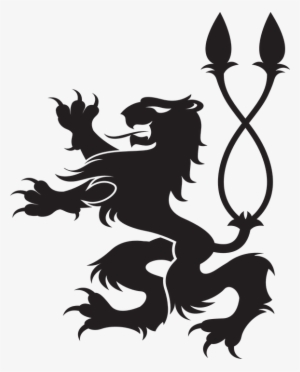 Griffin Clipart Lion's Tail - Coat Of Arms Lion Png