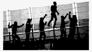 Melilla Border Fence Ceuta Diagram Wire - Anak Memanjat Pagar Kartun