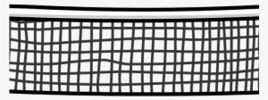 Cartoon Volleyball Net - Badminton Net