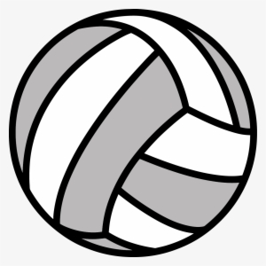 Volleyball Png - Volleyball Clip Art Black And White