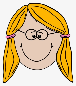Chashmish Or The Girl With The Round Glasses - Cartoon Faces