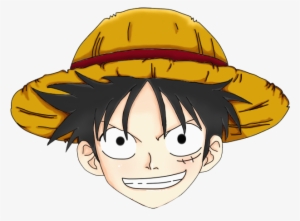 Cartoon Faces, Anime One, Chopper, One Piece, Bob, - One Piece Luffy Face