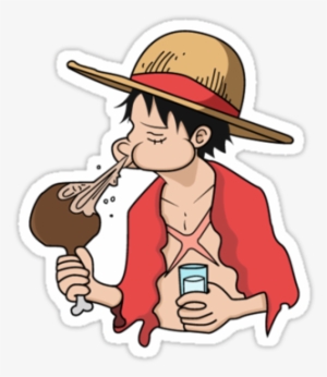One Piece Luffy Sticker