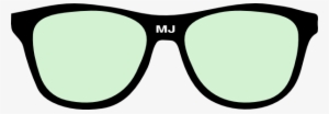 Sunglasses Clipart Transparent - Ray Ban Glasses Clipart