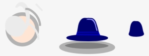 Blue Hat Svg Clip Arts 600 X 228 Px
