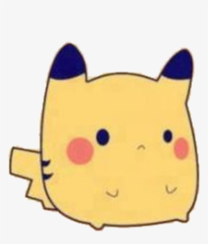 Pikachu Pokemon Yellow Tumblr Cute Babe Png Pikachu - Pikachu