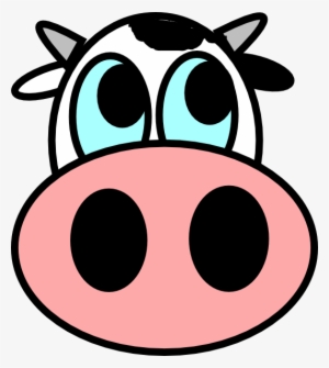 art of being cow - cow face drawing easy