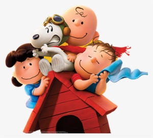 snoopy doghouse & gang png - peanuts movie