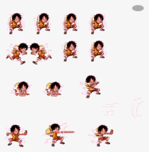 Click For Full Sized Image - One Piece Treasure Cruise Luffy Sprite