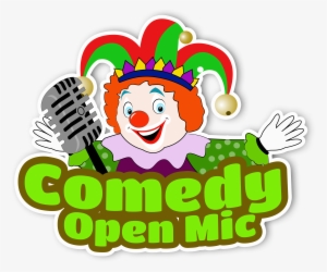 Comedy Open Mic Logo - Microphone