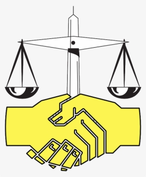 Law Scale And Hands Shaking - Regimen Juridico De Una Empresa