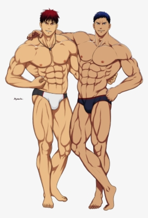 Aokaga By Hydaria - Anime Muscle Man Drawing