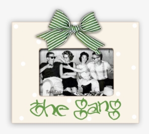 The Gang Lime - Simple Stripe Picture Frame In Night