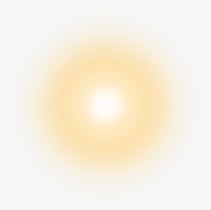 Yellow Light Rays Png - Circle