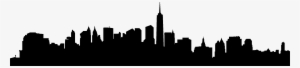 Silhouette City Skylines At Getdrawings - Nyc Skyline Silhouette