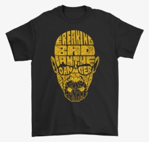 Breaking Bad Walter White Heisenberg Font Design T-shirt - Mazda Lover Shirt