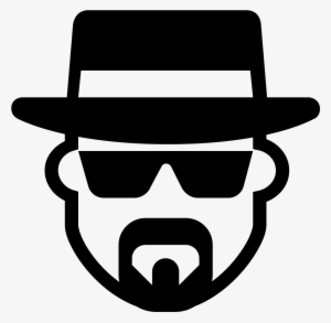 Walter White Filled Icon In Iphone Style - Walter White Black Icon