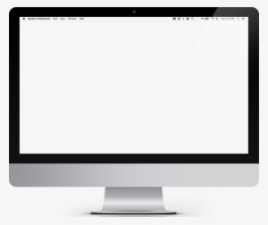 Screen Clipart Mac Computer - Imac Png