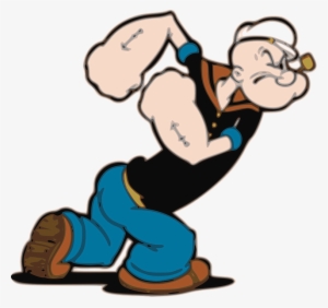 Muscle Man Cliparts - Popeye The Sailor Man