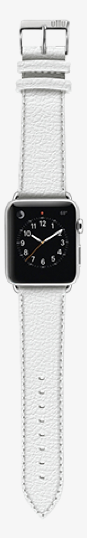 Ullu Premium Leather Apple Watch Band In Walter White - Apple Watch