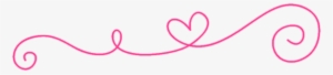 Love Text Clipart Divider - Divider Pink Transparent